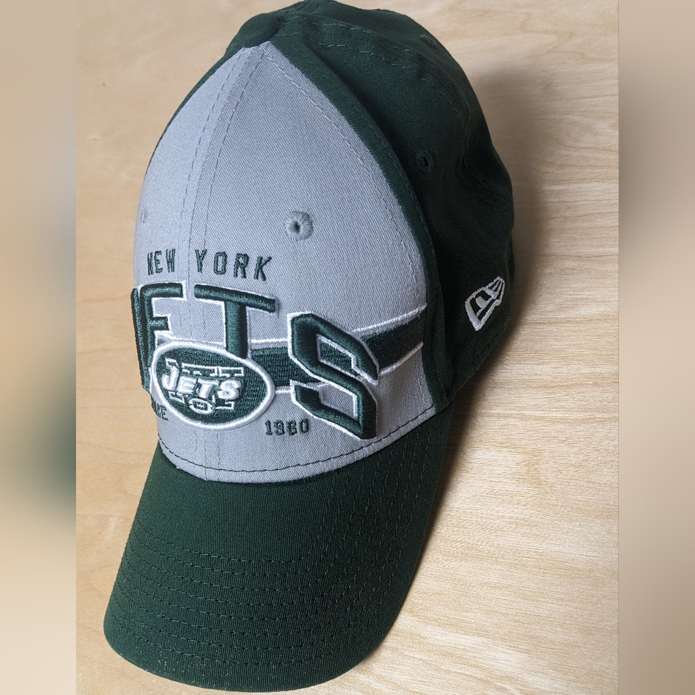 New York Jets Football Hat, New Era 3930, Size Medium/Large Flexfit, NWOT